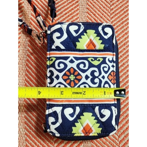 Vera Bradley SUN VALLEY Photo ID Card Wallet Wristlet Zip‎ NEW - Picture 6 of 6